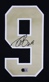 Saints Drew Brees Authentic Signed Black Nike Limited Jersey BAS Witnessed