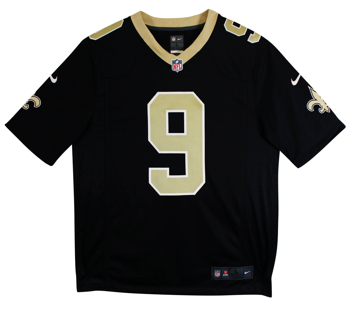 Saints Drew Brees Authentic Signed Black Nike Limited Jersey BAS Witnessed