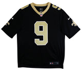 Saints Drew Brees Authentic Signed Black Nike Limited Jersey BAS Witnessed