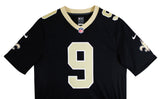 Saints Drew Brees Authentic Signed Black Nike Limited Jersey BAS Witnessed