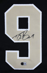 Drew Brees Authentic Signed Black Pro Style Jersey Autographed BAS Witnessed