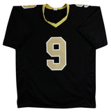 Drew Brees Authentic Signed Black Pro Style Jersey Autographed BAS Witnessed