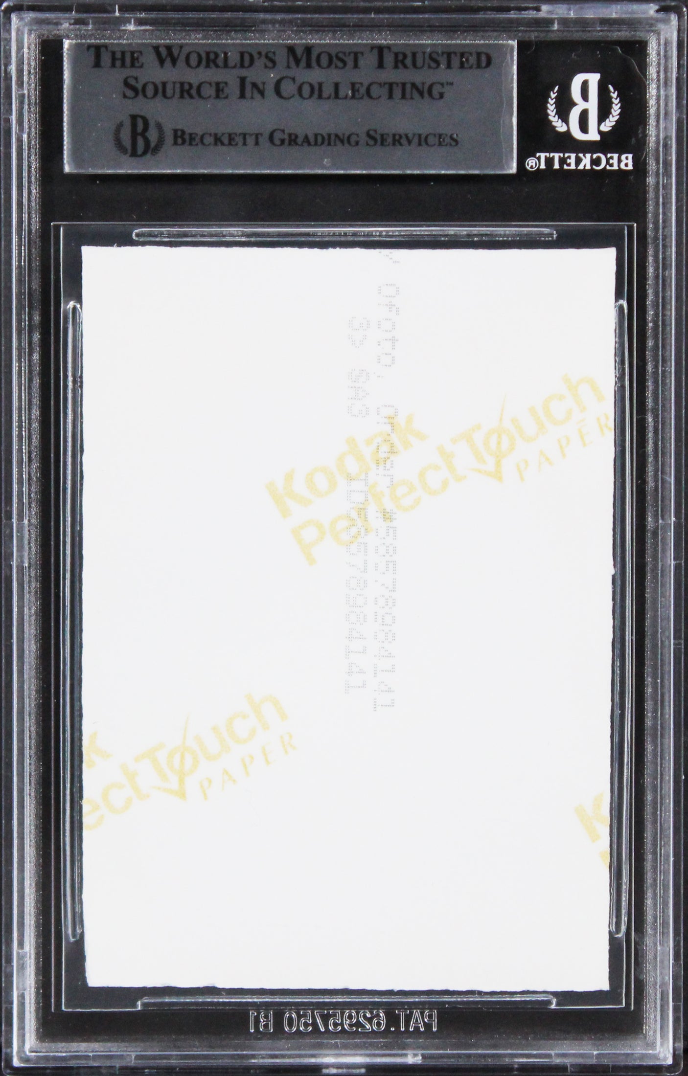 Shane Rimmer Star Wars Authentic Signed Custom Trading Card BAS Slabbed