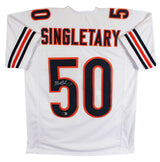 Mike Singletary Authentic Signed White Pro Style Jersey BAS Witnessed
