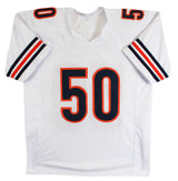 Mike Singletary Authentic Signed White Pro Style Jersey BAS Witnessed