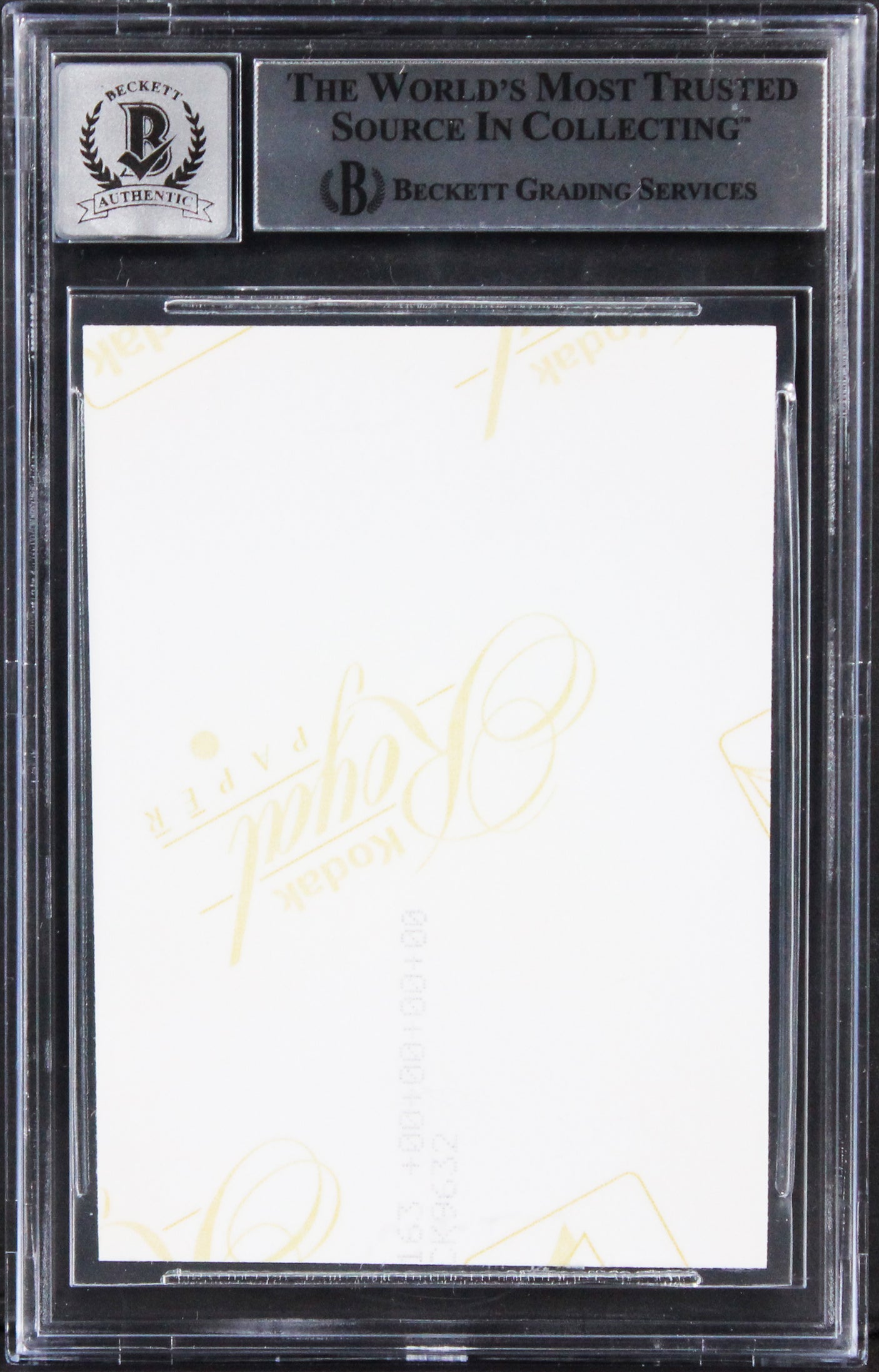 Brigitte Kahn Star Wars Signed Custom Trading Card Auto 10! BAS Slabbed