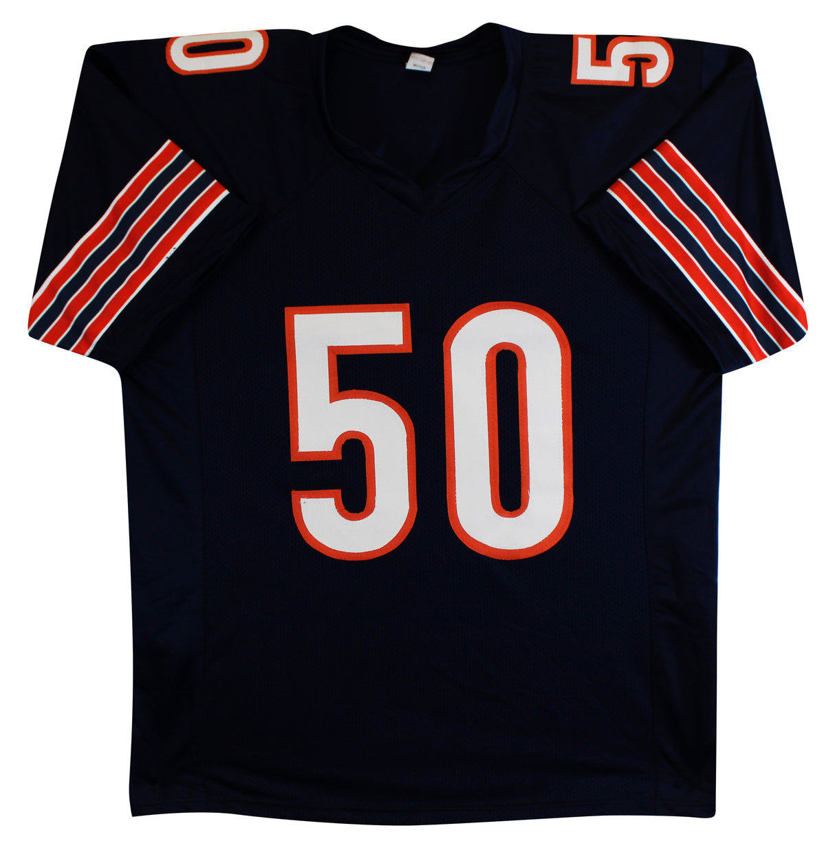 Mike Singletary Authentic Signed Navy Pro Style Jersey Autographed BAS Witnessed