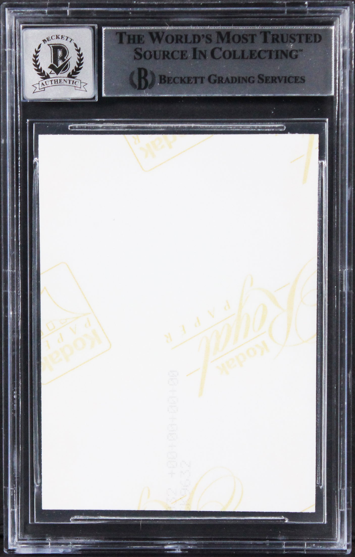 Colin Michael Kitchens Star Wars W/ Insc Signed Custom Card Auto 10! BAS Slabbed