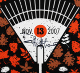 Dave Matthews DMB Signed 2007 Izod Center 19x25 Poster LE #466/800 JSA #ZZ66505