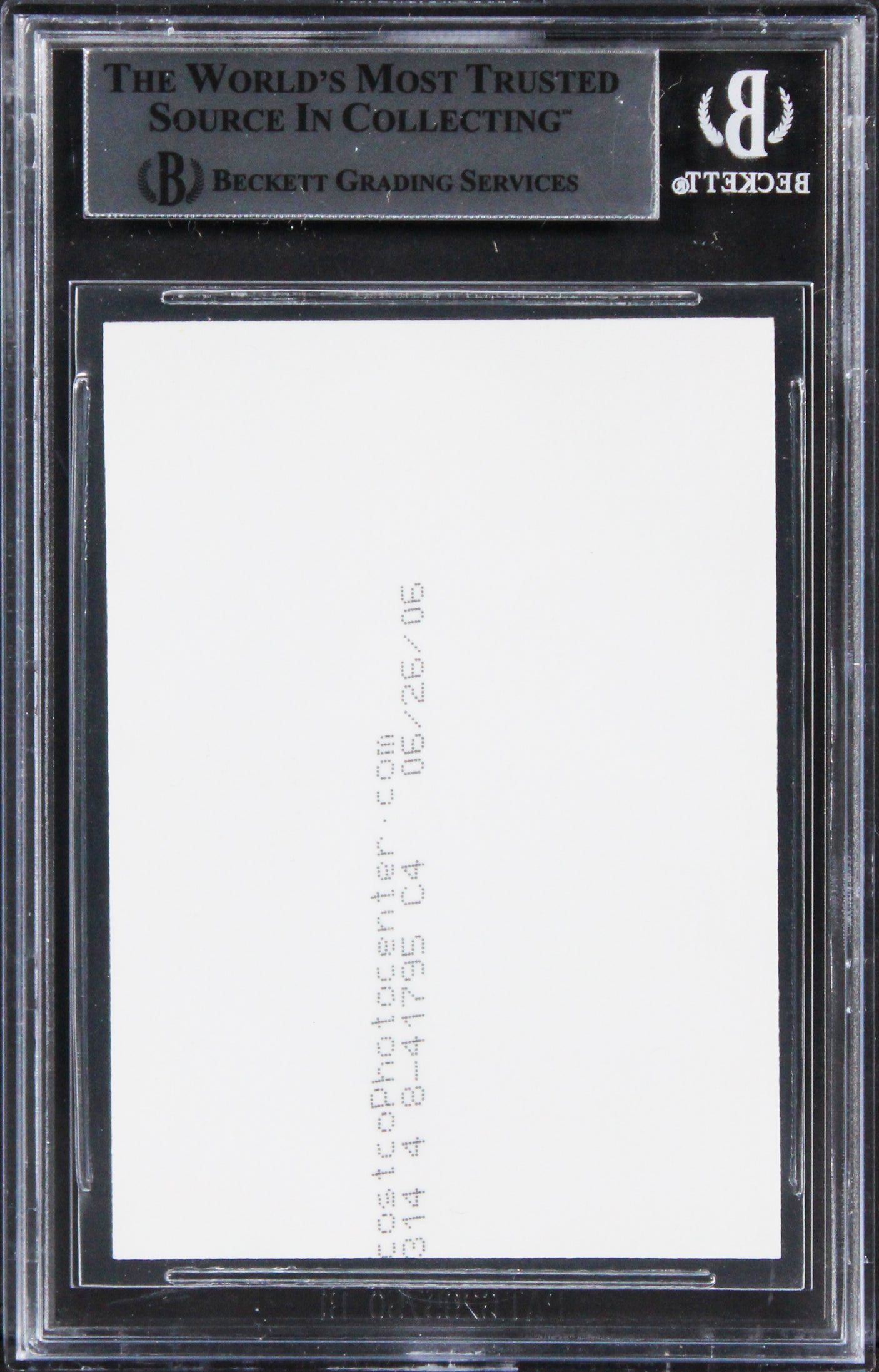 Leslie Schofield Star Wars Authentic Signed Custom Trading Card BAS Slabbed