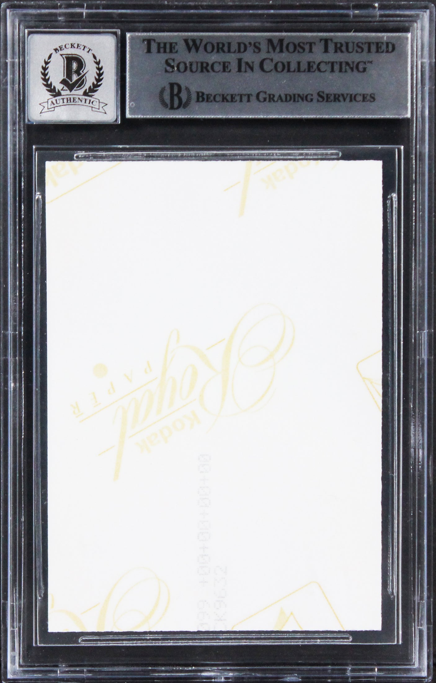 Shane Rimmer Star Wars Authentic Signed Custom Trading Card Auto 10! BAS Slabbed