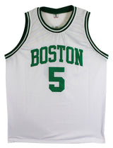 Kevin Garnett Authentic Signed White Pro Style Jersey Autographed JSA Witness