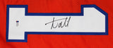 Aqib Talib Authentic Signed Orange Pro Style Jersey Autographed BAS Witnessed