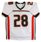 Miami Clinton Portis Authentic Signed White Pro Style Jersey BAS Witnessed