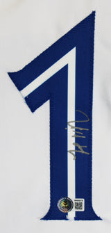 Fred McGriff Authentic Signed White Pro Style Jersey Autographed BAS Witnessed 2