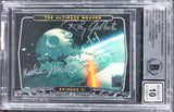Star Wars Gilberti & McAlister Signed 2007 SW 30th Anv #33 Card Auto 10 BAS Slab