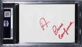 Mick Jagger Rolling Stones Signed 3.5x5 Type 1 Original Candid Photo PSA Slabbed