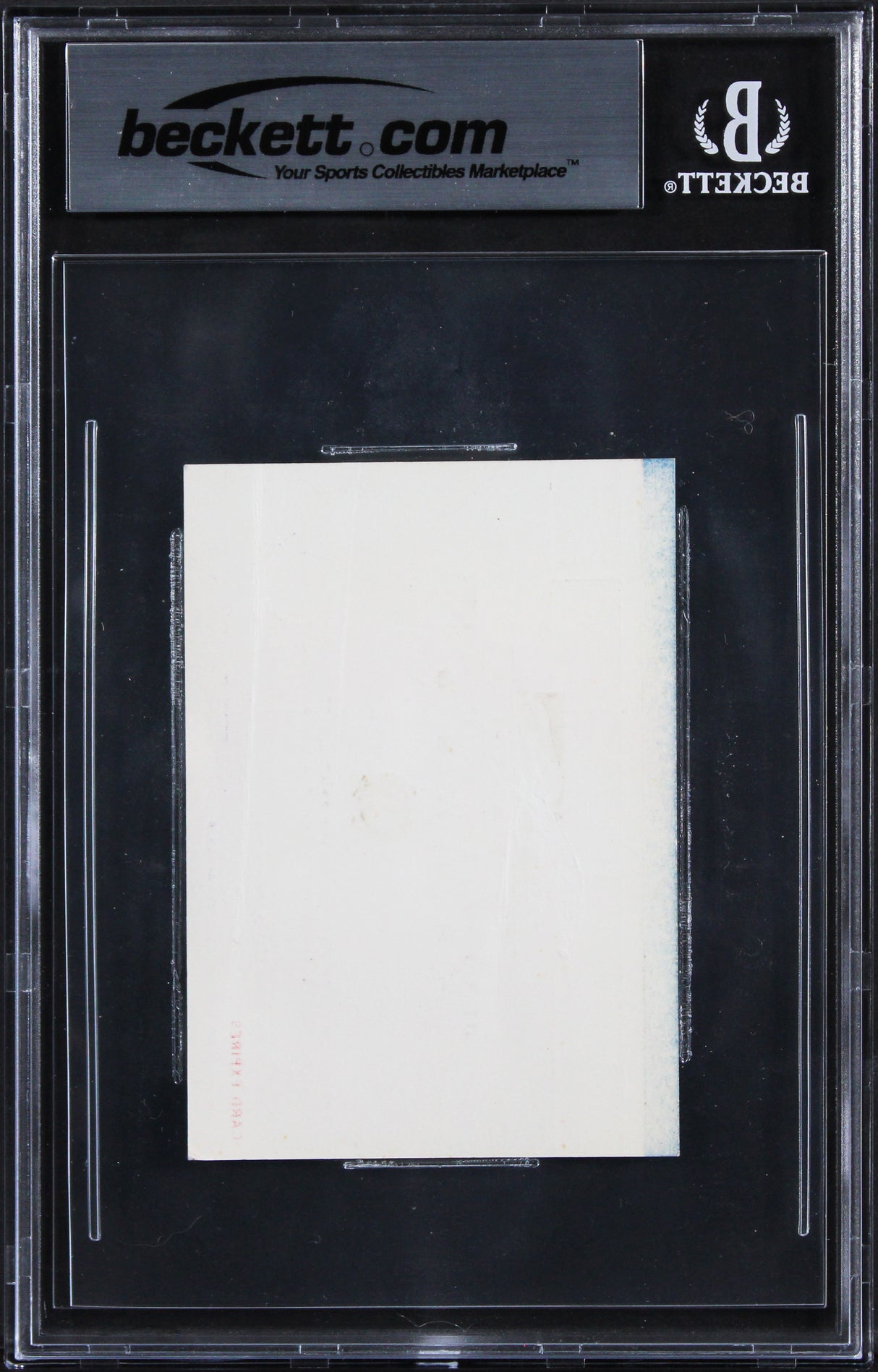 Bruce Lee Authentic Signed Jun Fan Gung Fu Institute Membership Card BAS Slabbed