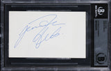 Jennifer Beals Flashdance Authentic Signed 3x5 Index Card BAS Slabbed 3