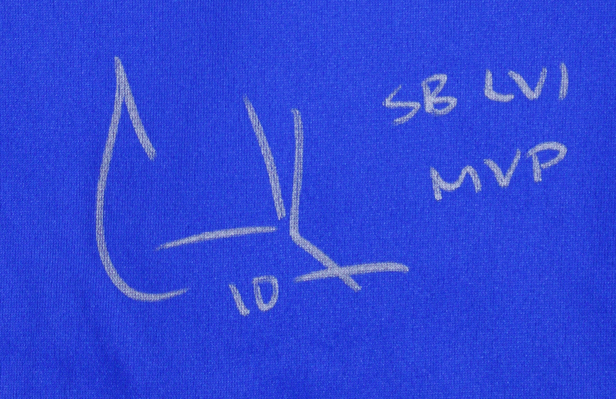 Rams Cooper Kupp "SB MVP" Authentic Signed Blue Nike Game Jersey Fanatics