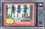 Star Wars (2) Waye & Nightingall Signed 1977 Star Wars #90 Card BAS Slabbed