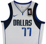 Mavericks Luka Doncic Signed White Nike Assoc. Edition Jersey Fanatics #A473486