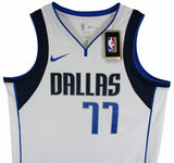 Mavericks Luka Doncic Signed White Nike Assoc. Edition Jersey Fanatics #A473486