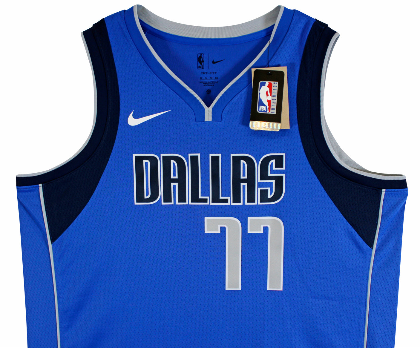 Mavericks Luka Doncic Signed Blue Nike Icon Edition Jersey Fanatics #A501983