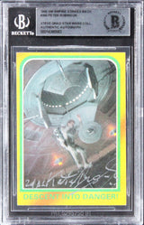 Peter Robinson Star Wars Signed 1980 SW Empire Strikes Back #300 Card BAS Slab