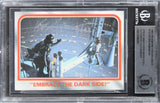 Peter Robinson Star Wars Signed 1980 SW Empire Strikes Back #114 Card BAS Slab