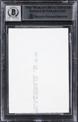 Terry McGovern Star Wars W/ Insc Signed Custom Trading Card Auto 10! BAS Slabbed