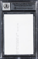 Alan Harris Star Wars "Escort" Signed Custom Trading Card Auto 10! BAS Slabbed