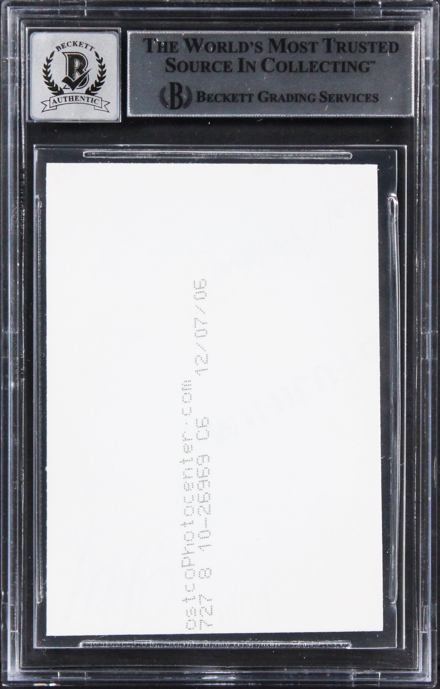 Alan Harris Star Wars "Bossk" Signed Custom Trading Card Auto 10! BAS Slabbed