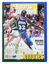 Lakers Magic Johnson Signed 1992 Sports Illustrated Magazine BAS Wit #3W387271