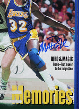 Lakers Magic Johnson Signed 1992 Sports Illustrated Magazine BAS Wit #3W387271