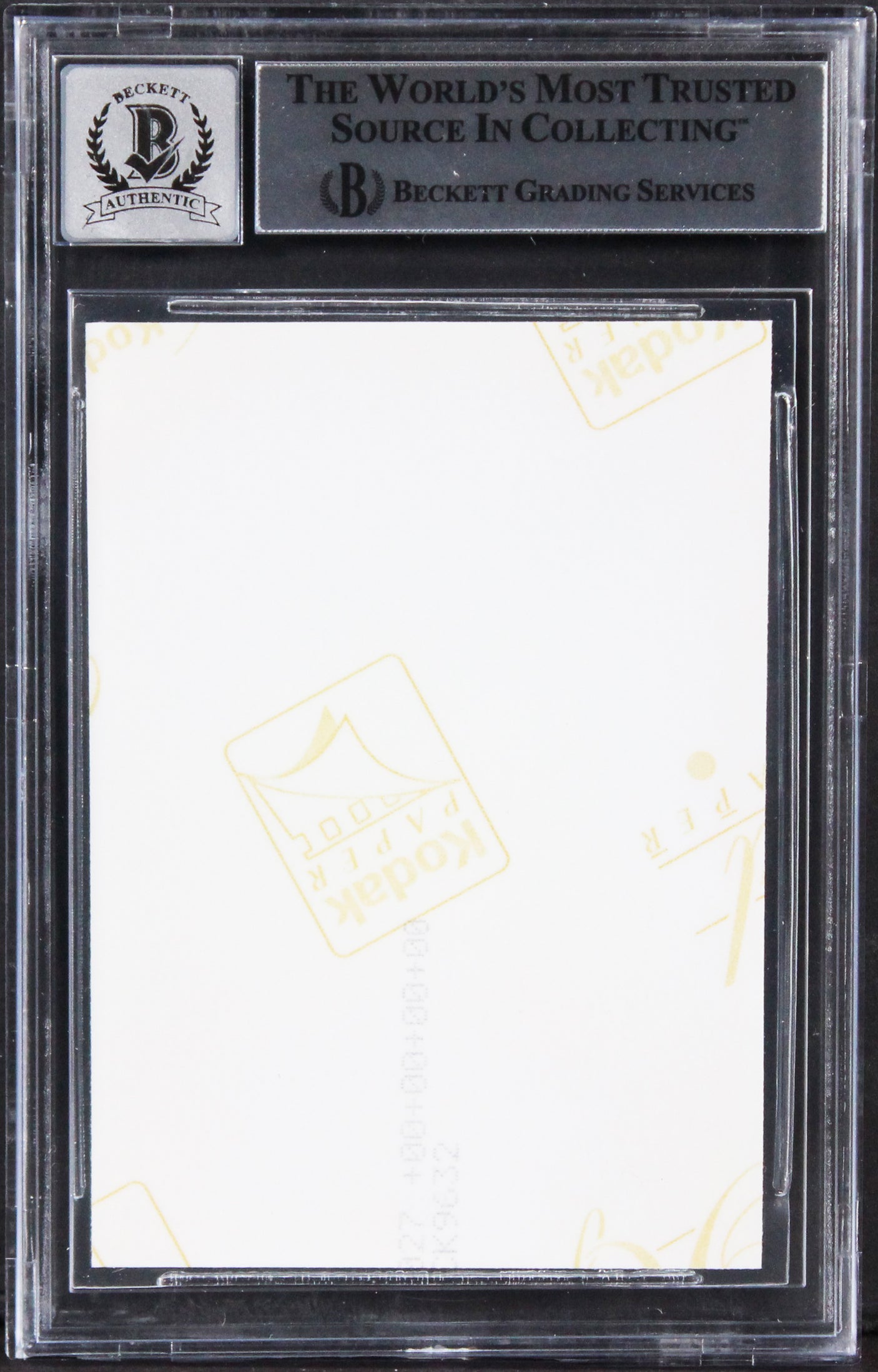 Colin Michael Kitchens Star Wars W/ Insc Signed Custom Card Auto 10! BAS Slab