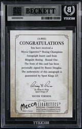 Buster Douglas Signed 2010 Ringside Boxing Round One Auto #ABD2 Card BAS Slabbed