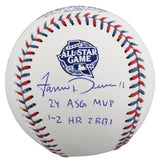 Red Sox Jarren Duran "2x Insc" Signed 2024 ASG Logo Baseball LE #8/25 Fanatics