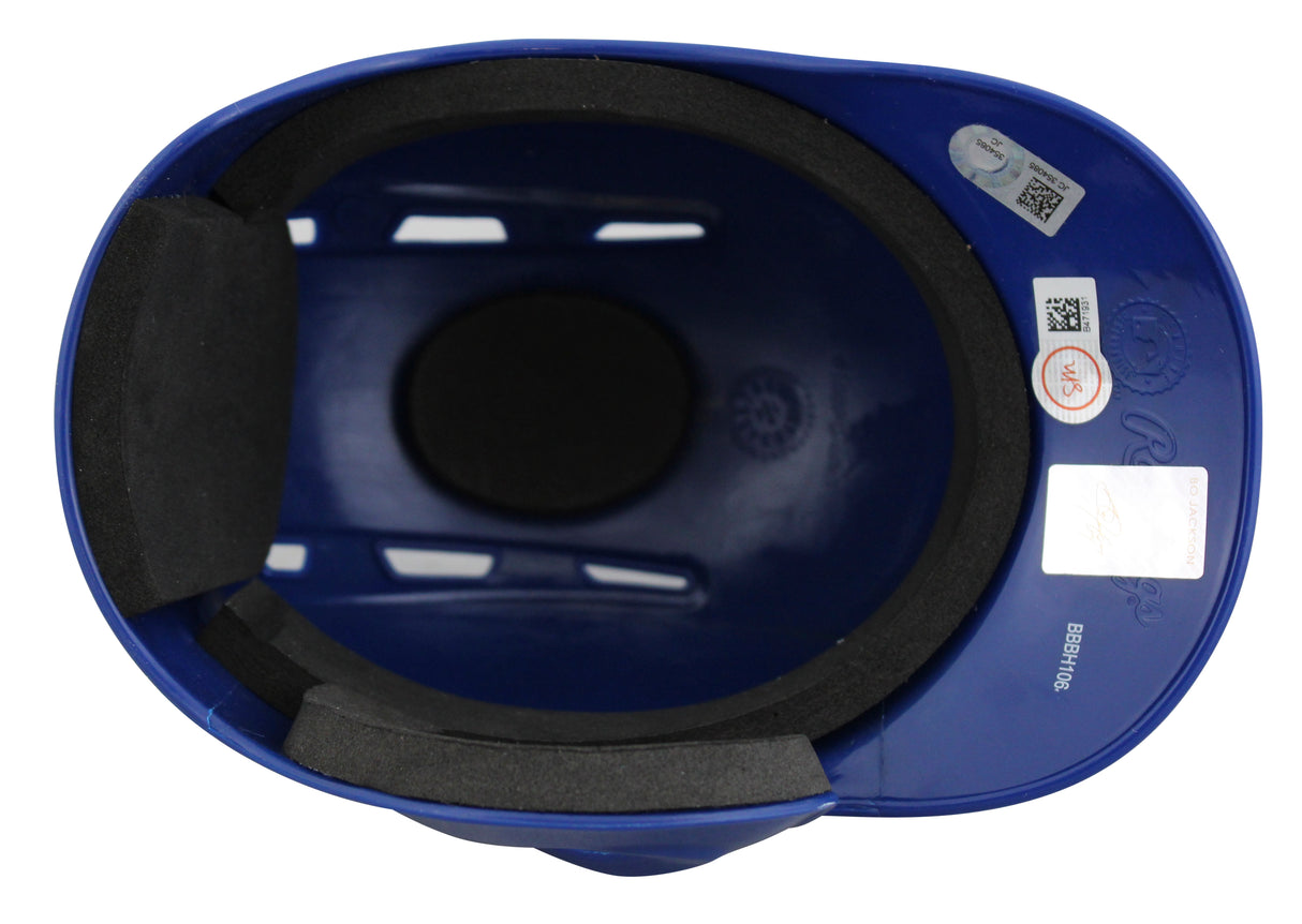 Royals Bo Jackson Authentic Signed Mini Batting Helmet MLB #JC354085