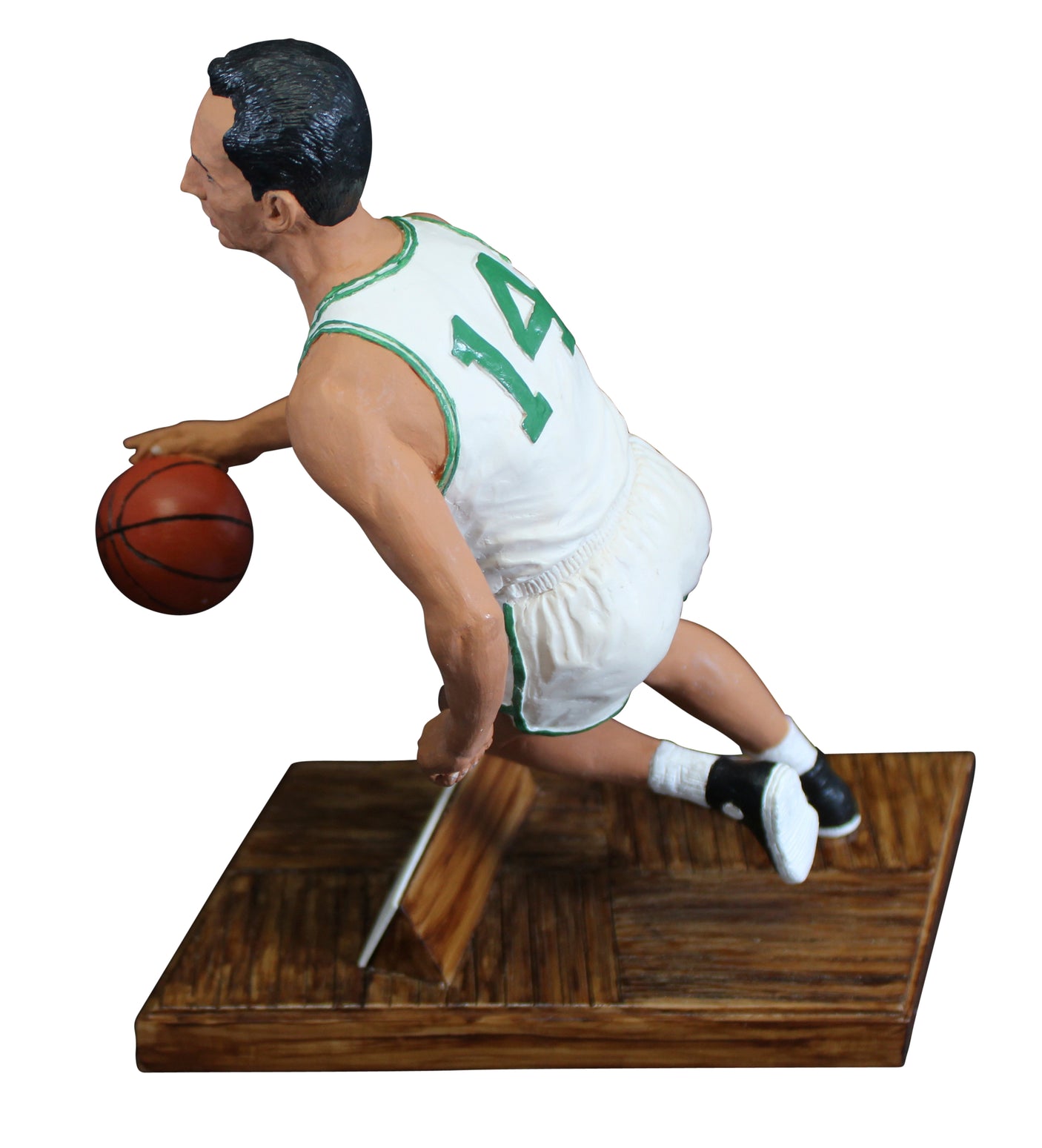 Celtics Bob Cousy Signed Salvino Sports Legends Figure LE #203/2500 BAS #BU55123