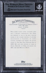Guy Fieri Signed 2011 Topps Allen & Ginter #209 Card Auto Grade 10! BAS Slabbed