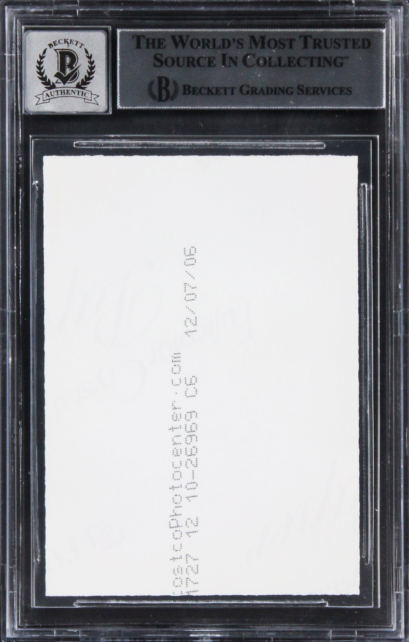 Colin Higgins Star Wars W/ Insc Authentic Signed Custom Card Auto 10! BAS Slab