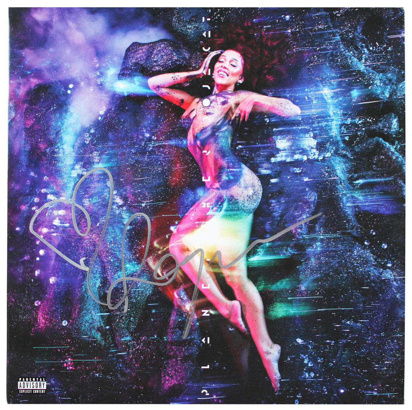 Doja Cat Authentic Signed Planet Her Album Cover Autographed BAS #BU21374