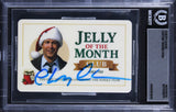 Chevy Chase Christmas Vacation Authentic Signed Custom Trading Card BAS Slabbed