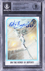 Peter Robinson Star Wars Signed 1980 SW Empire Strikes Back #223 Card BAS Slab