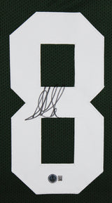 Sterling Sharpe Authentic Signed Green Pro Style Framed Jersey BAS Witnessed