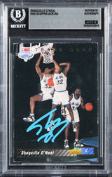 Magic Shaquille O'Neal Signed 1992 Upper Deck #1B Rookie Card Auto 10! BAS Slab