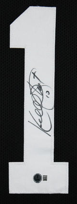 Colorado Kordell Stewart Signed Black Pro Style Framed Jersey BAS Witnessed