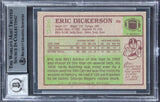 Rams Eric Dickerson "HOF 99" Signed 1984 Topps #280 Card Auto 10! BAS Slabbed 2