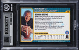 Bears Brian Urlacher "HOF 18" Signed 2000 Bowman Chrome #178 RC Card BAS Slab 3